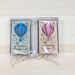 Wooden Envelope “Happy Balloon”