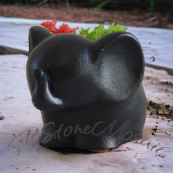 Elephant planter colorful