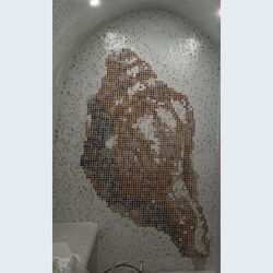 Luxury Decorative Underwater Tile Art for Pools, SPA, and Marine-Themed Spaces